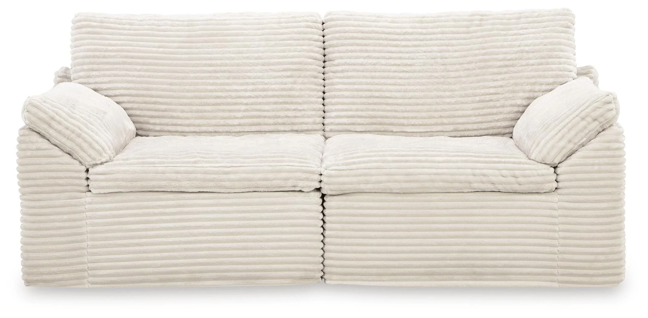 Fannin Ivory Chenille Left-Arm/Right-Arm Facing Corner Chair - Image 2
