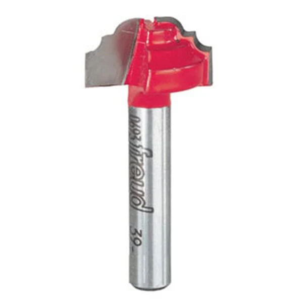 39-112 Cove And Bead Groove Router Bit 1/2" SH 1-1/4" D 1/2" CL 5/32" R - Image 1