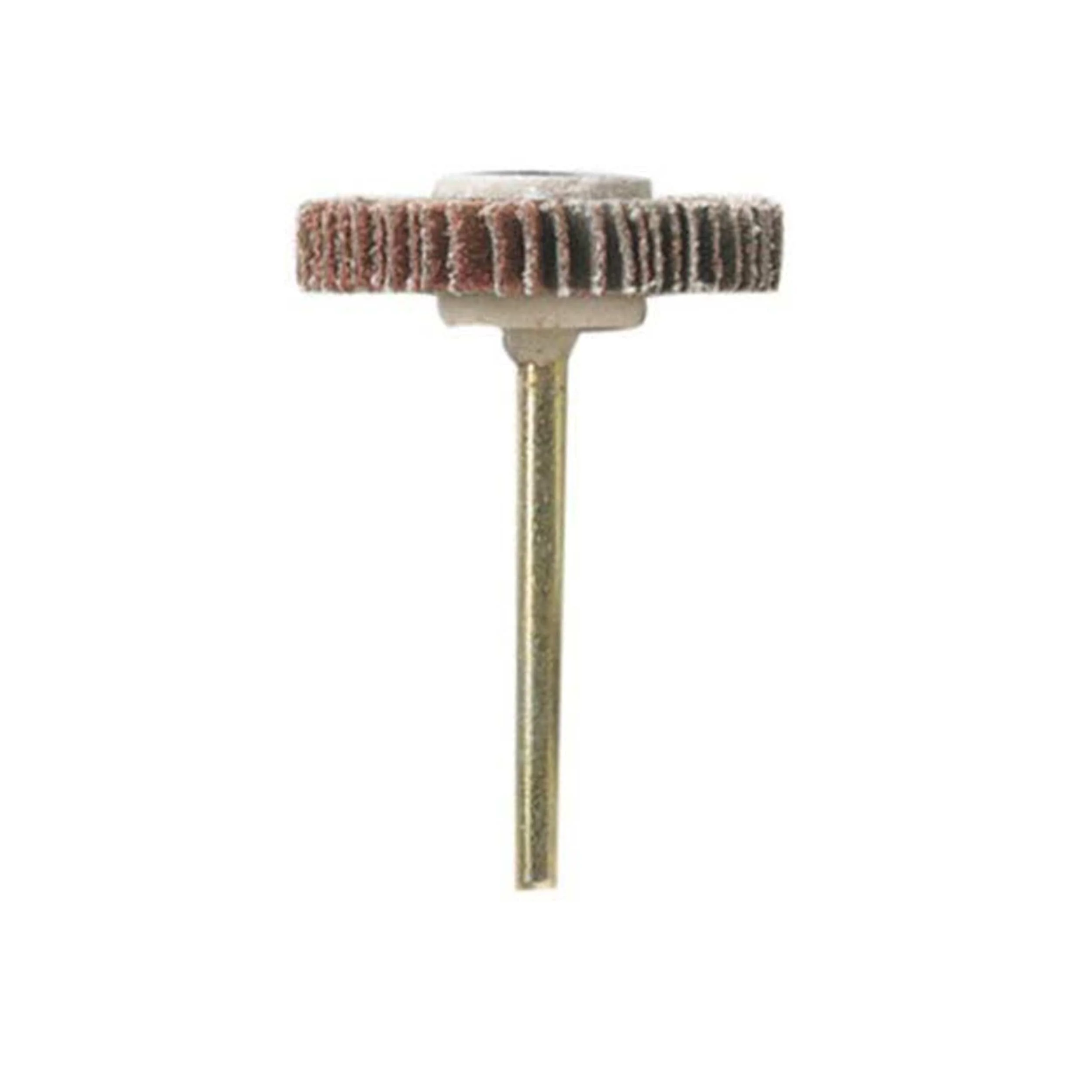Flapwheel, 3/16″ Thick, 1/8″ Shank, 80 Grit