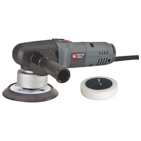 6″ Right Angle Random Orbit Sander w/ Polishing Accessory