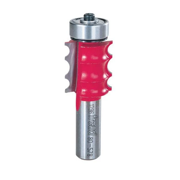 80-578 Triple Beading Router Bit 1/2" Shank 3/16" R1 1/8" R2 - Image 1