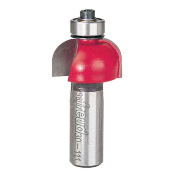 30-111 Cove Router Bit 1/2″ SH 1″ D 5/16″CL 5/16″ R 3/8″ BD 2-1/2″ OL