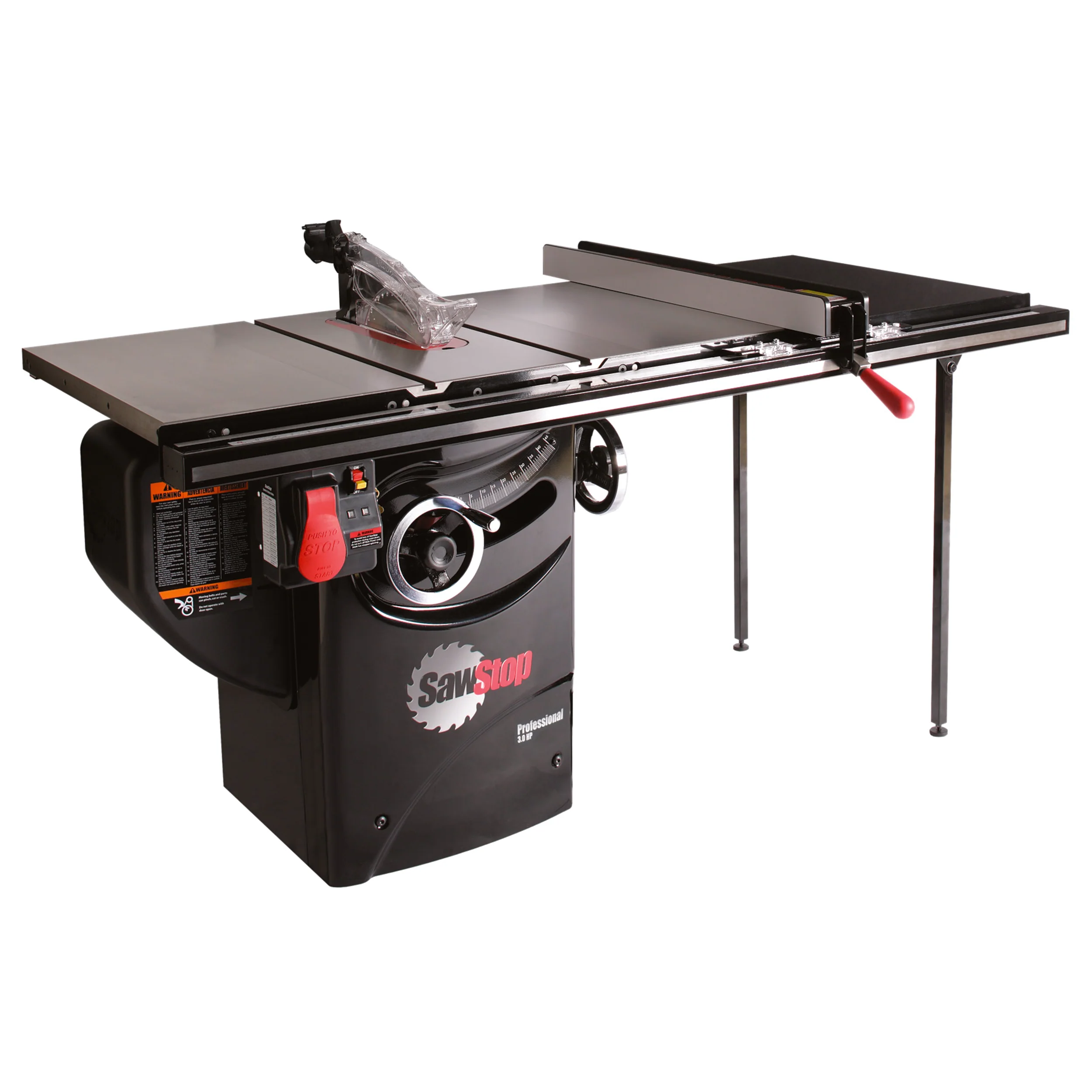 3 HP Professional Cabinet Saw - 230V 1-Phase - 36" Professional T-Glide Fence System - Image 1