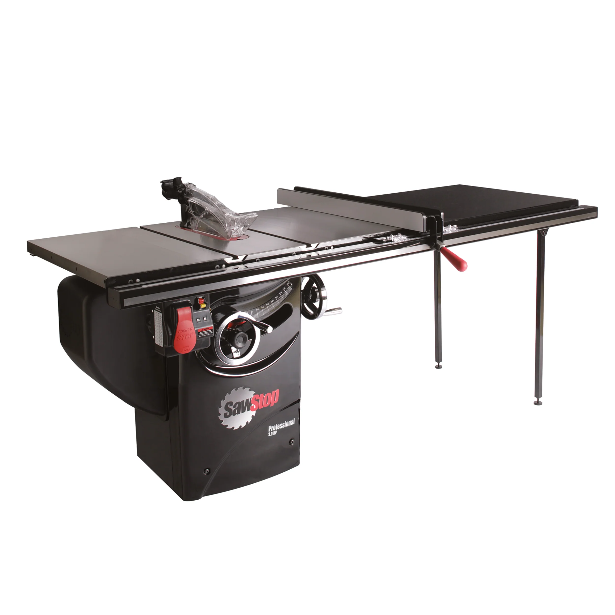 3 HP Professional Cabinet Saw - 230V 1-Phase - 52" Professional T-Glide Fence System - Image 1