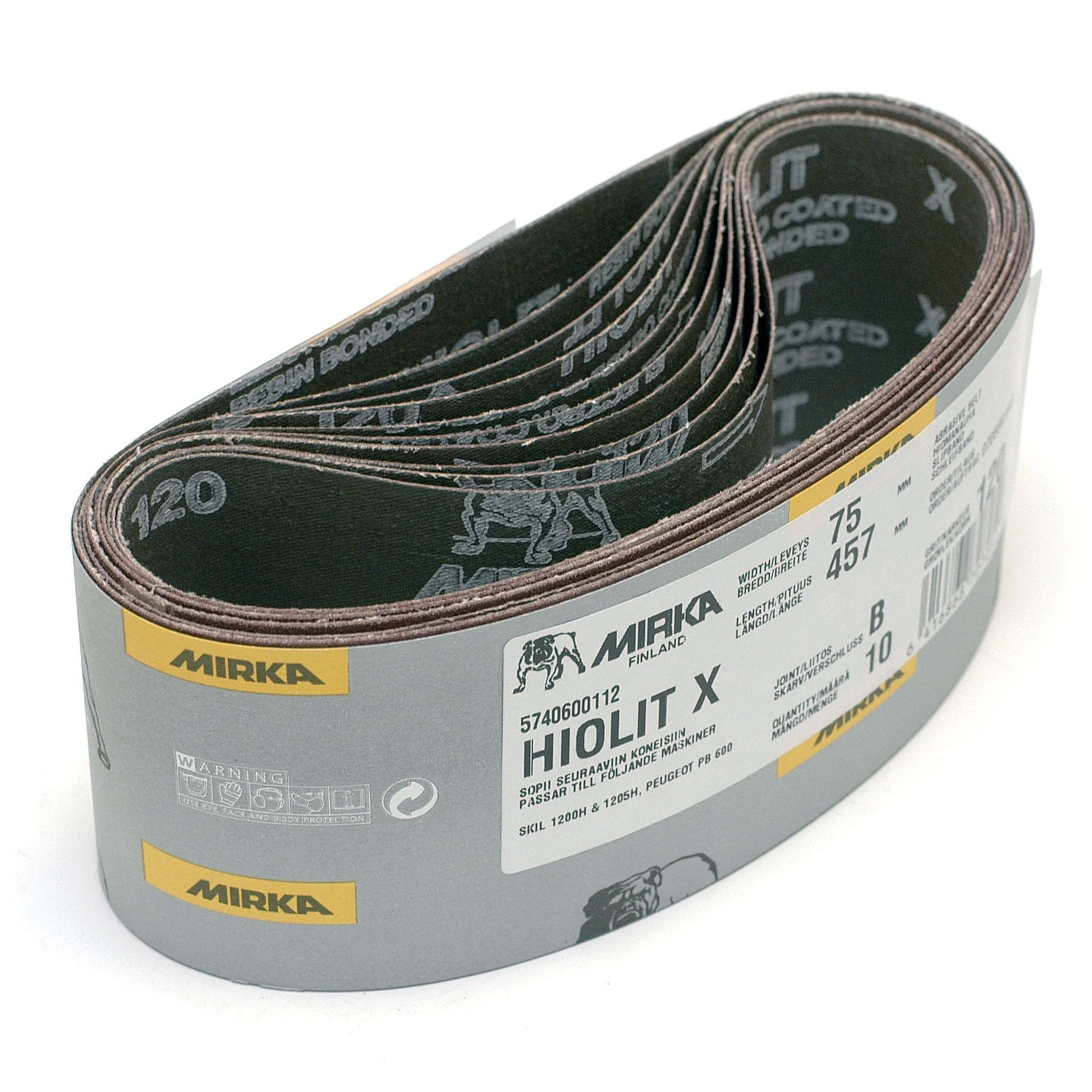 Hiolit XO Portable Sanding Belt - 10 Pack - Image 3