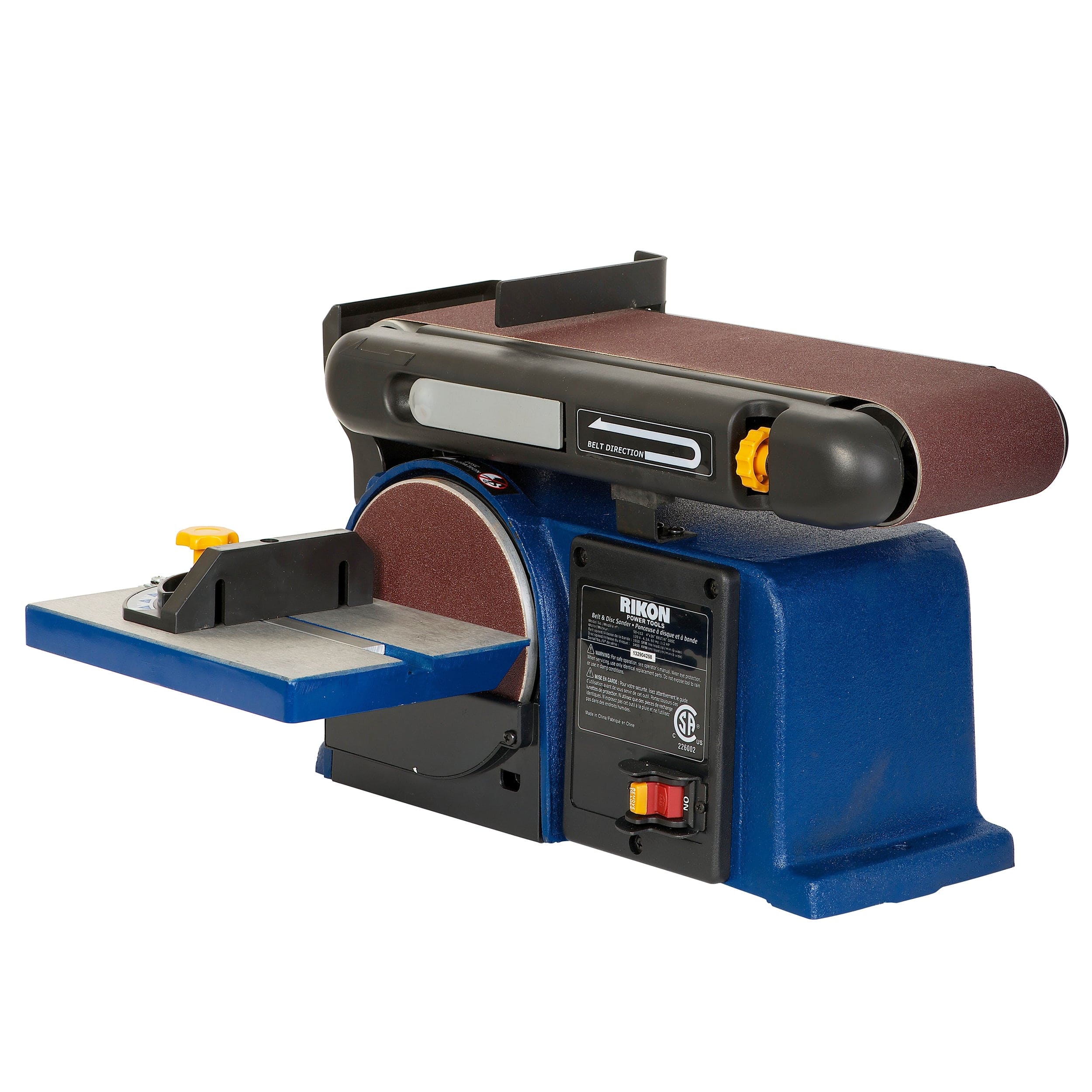4″ x 36″ Belt / 6″ Disc Sander – 1/2 HP