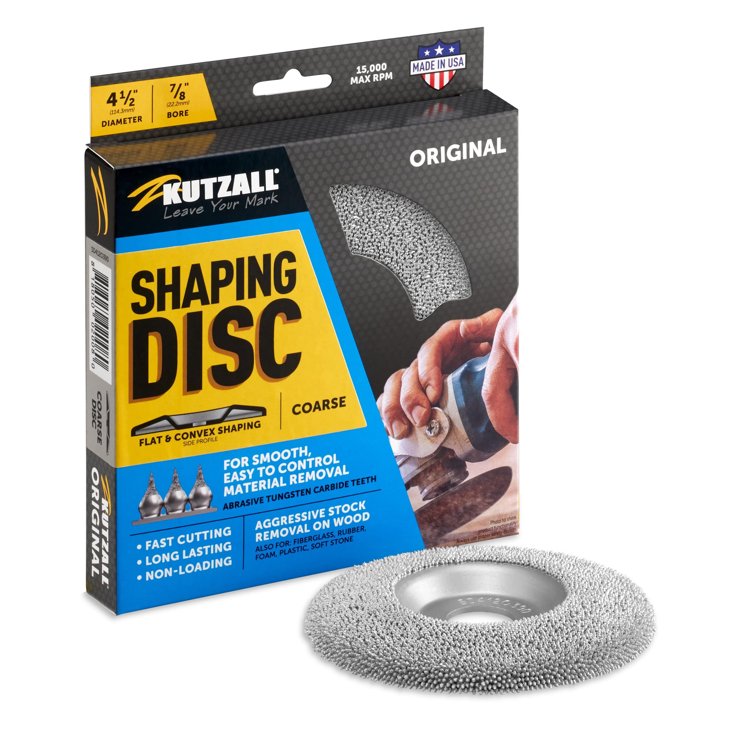 Original Shaping Disc - 4-1/2” Diameter - Coarse - Image 2