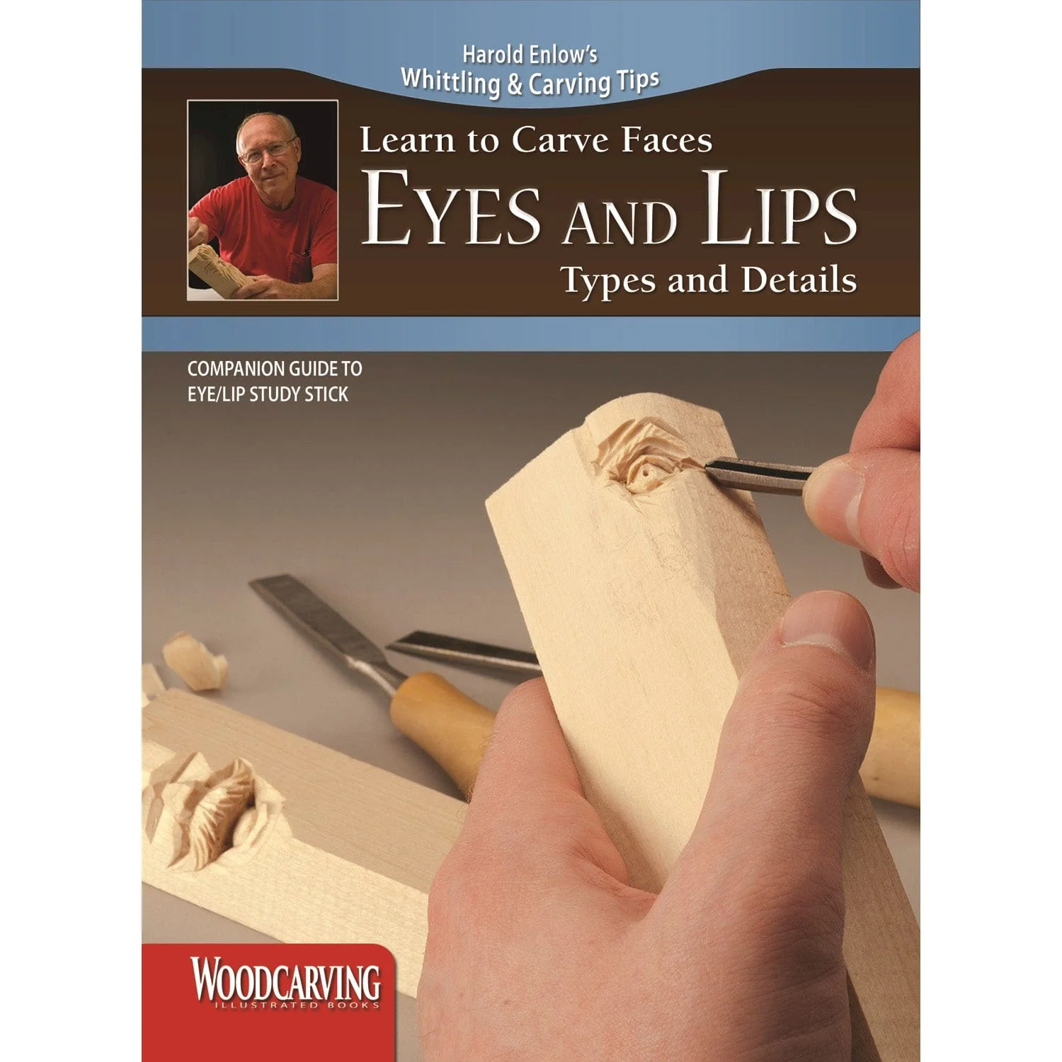 Learn to Carve Faces: Eyes and Lips Booklet - Image 1