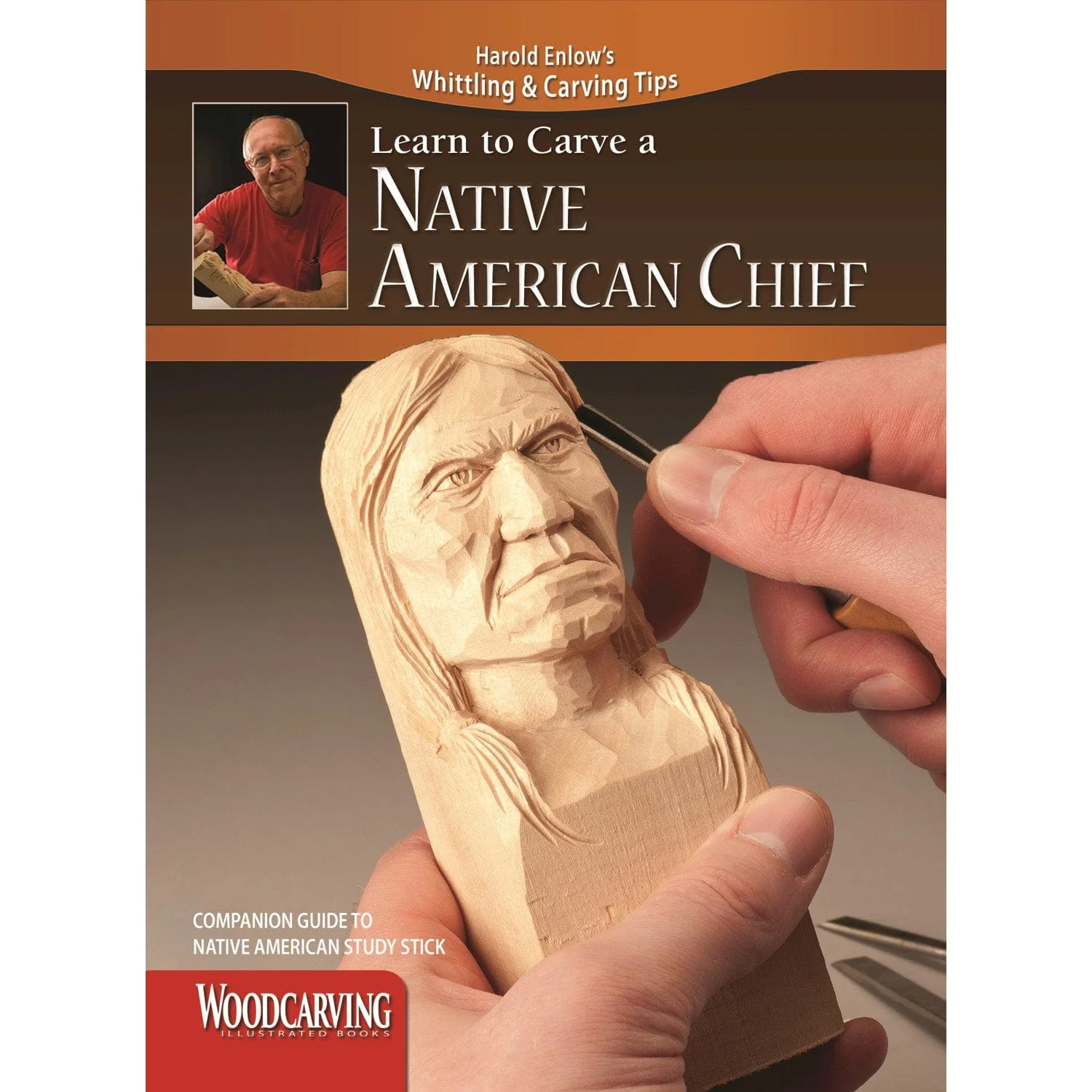 Learn to Carve a Native American Chief Booklet - Image 1