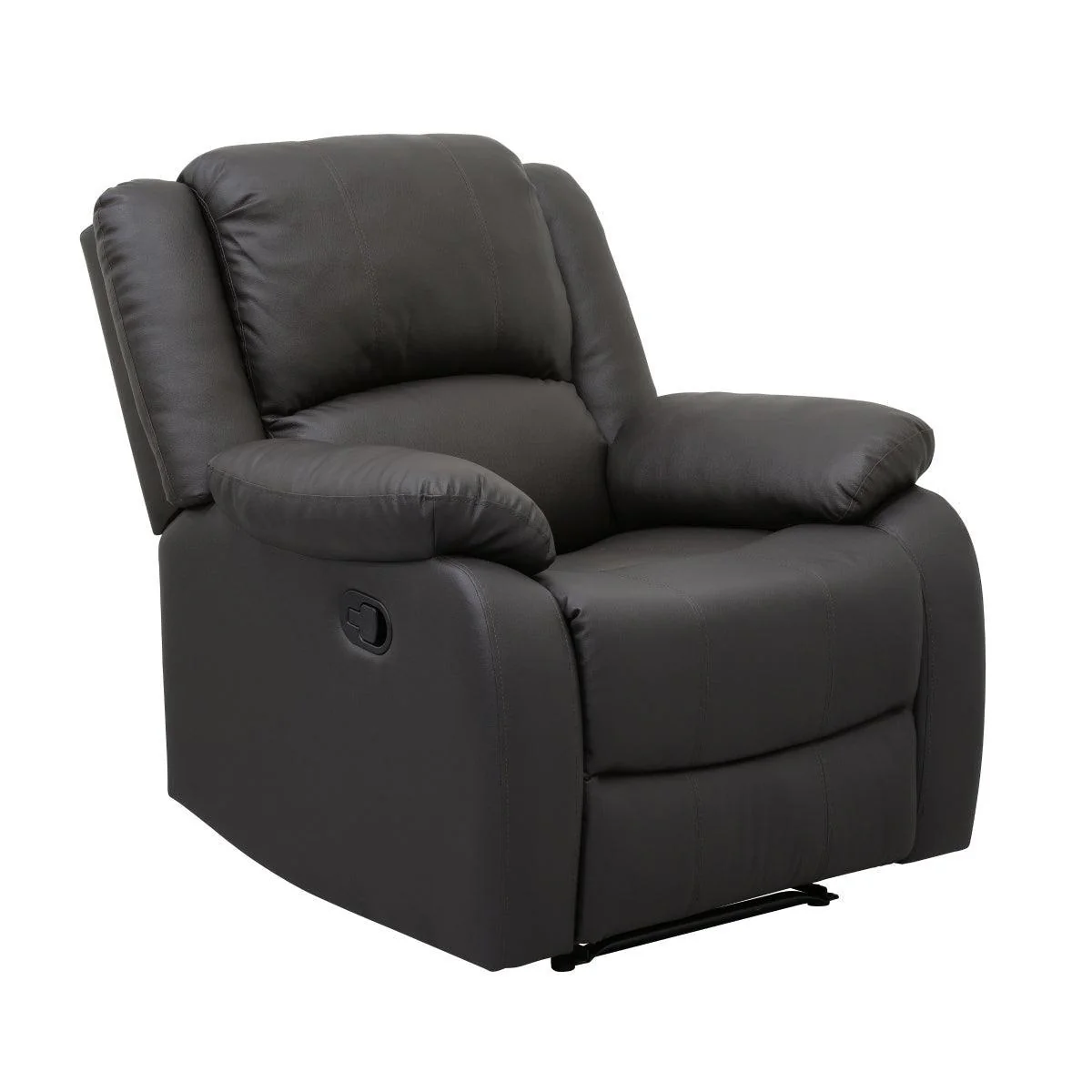 Fairview Dark Brown Fabric Recliner - Image 2