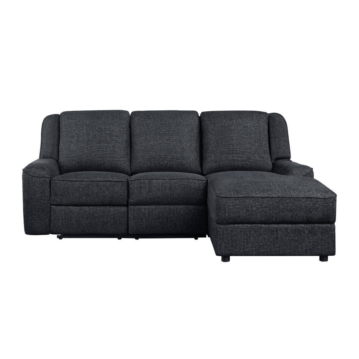 Monterey Dark Hue Reclining Sectional - Image 1