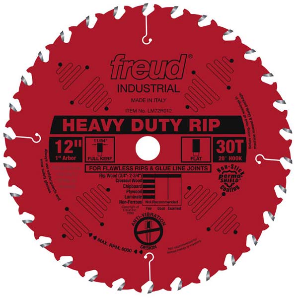 12″ Heavy Duty Rip Blade