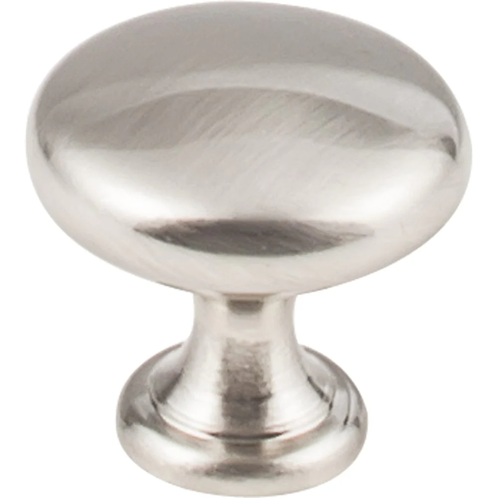 Madison Knob, 1-3/16" Dia.,  Satin Nickel - Image 1