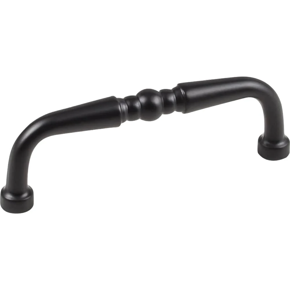 Madison Pull, 3" C/C, Matt Black/Black - Image 1