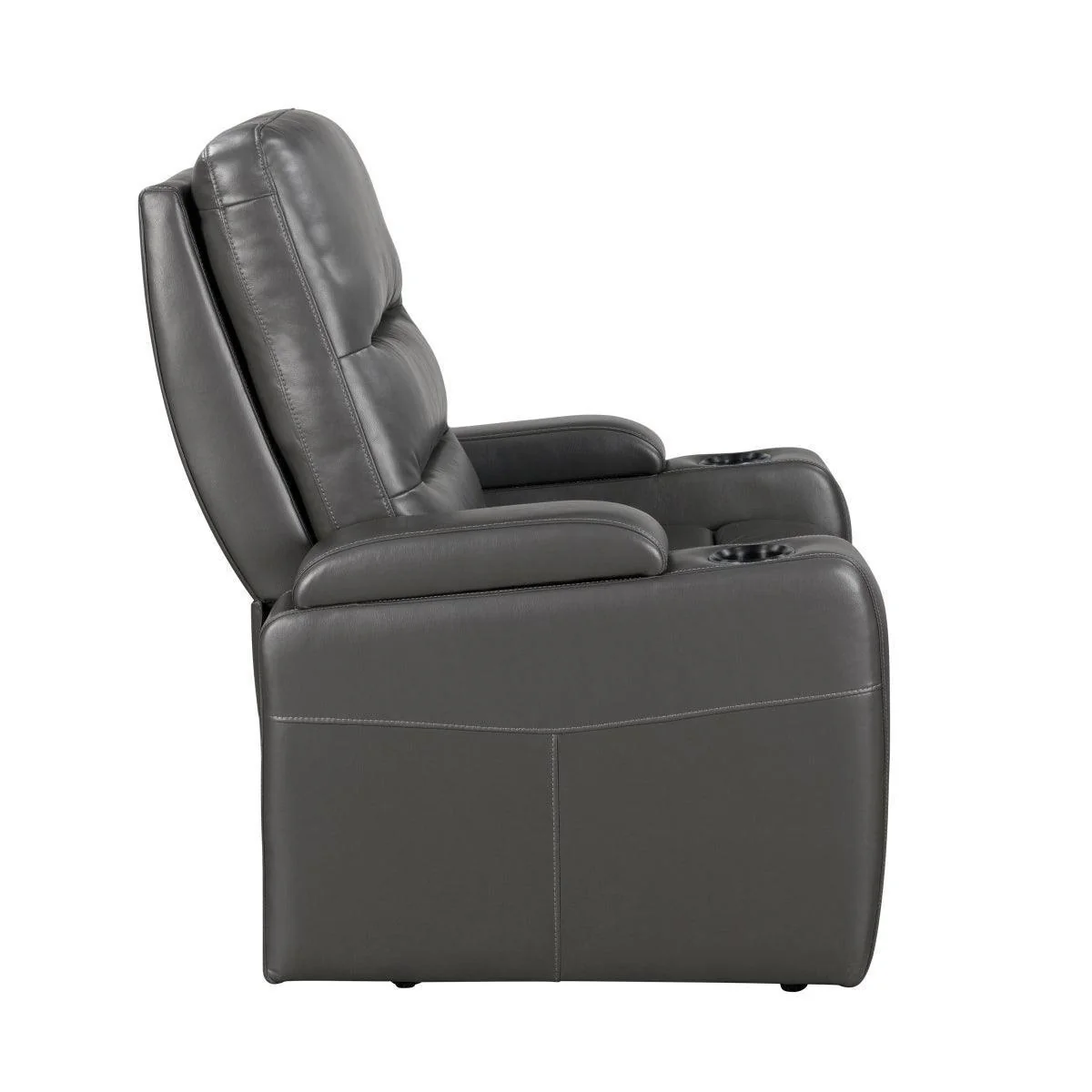 Brockton Dark Gray Power Recliner - Image 3