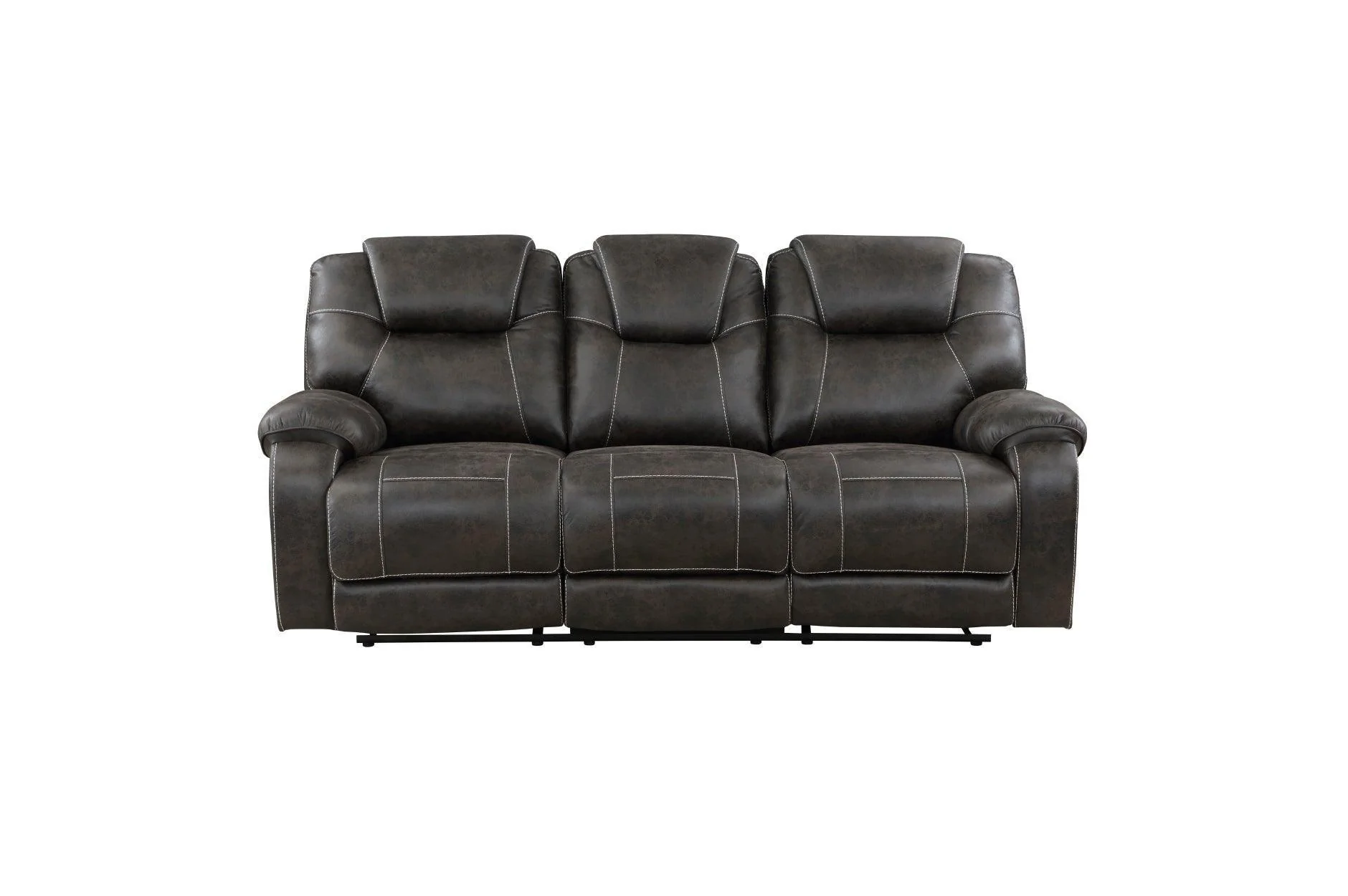 Gainesville Choclate Hued Reclining Set - Image 3