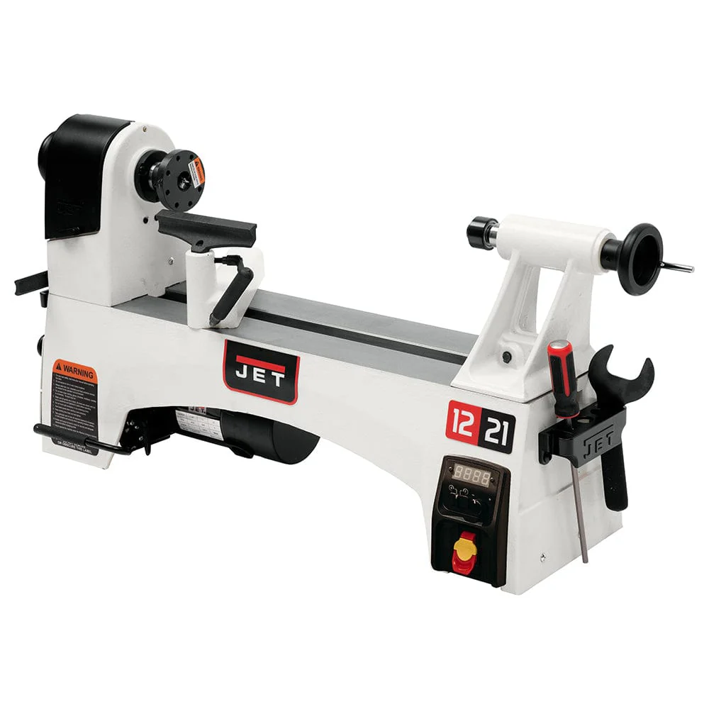 Variable Speed Wood Lathe – 12″ x 21″ – 1 HP 1 Ph 115V – 1221VS