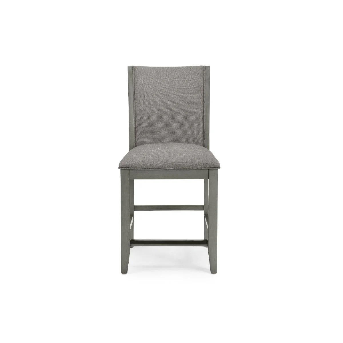 Bellatrix Gray Round Counter Height Chair - Image 1