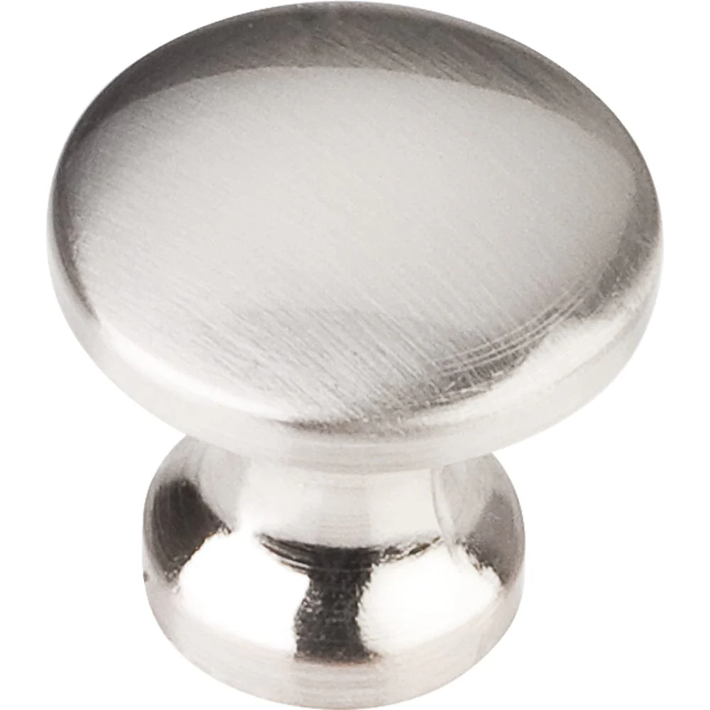 Slade Knob 1" Dia  Satin Nickel - Image 1