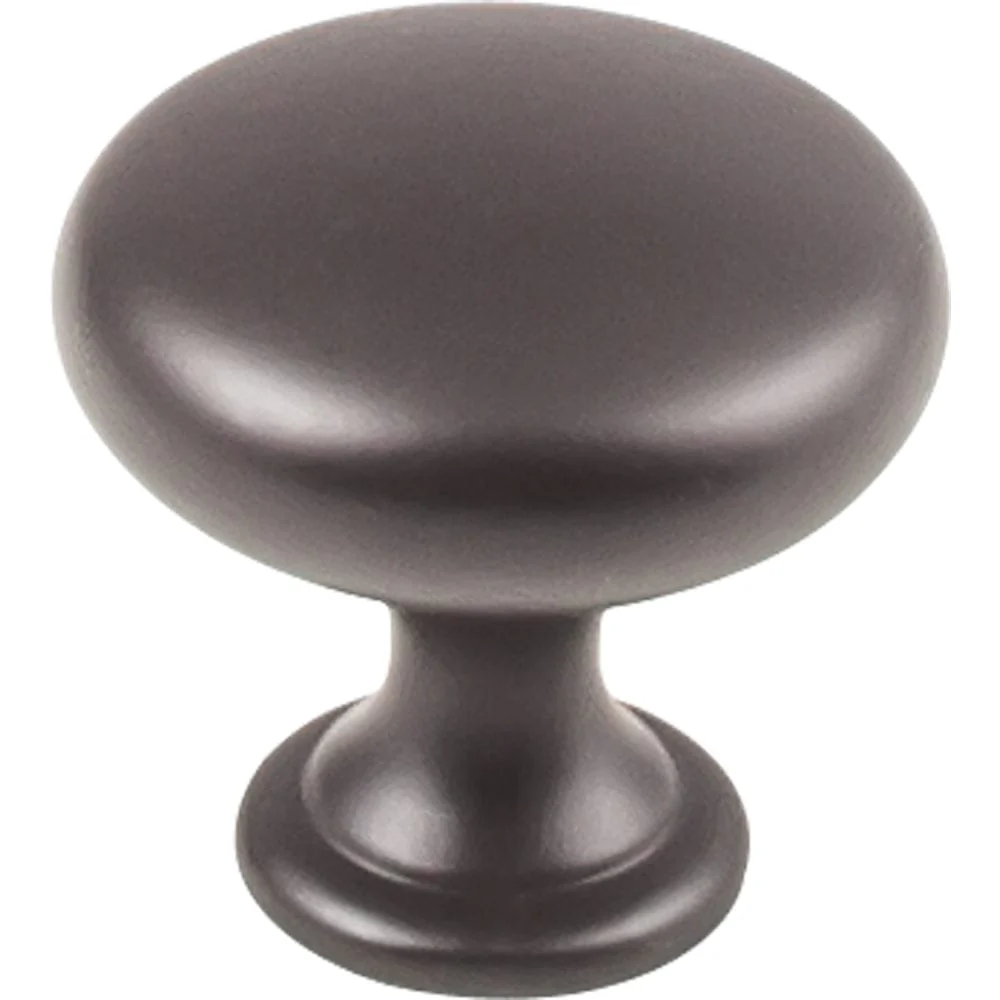 Madison Knob, 1-3/16" Dia.,  Dark Bronze - Image 1