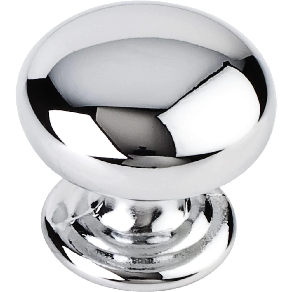 Florence Knob, 1-1/4" Dia.,  Polished Chrome - Image 1