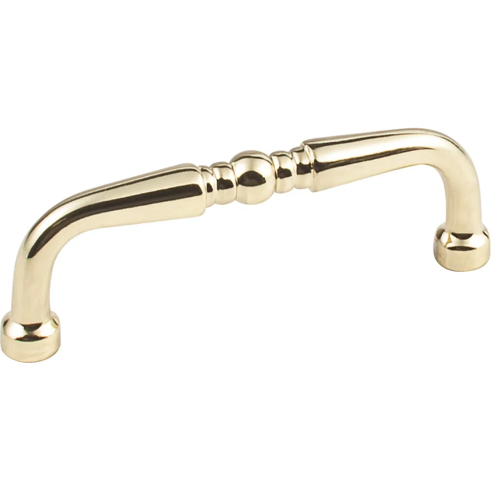 Madison Pull, 3" C/C, Polished Brass - Image 1