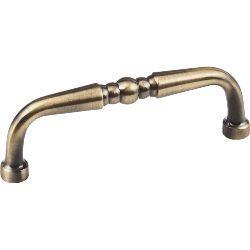 Madison Pull, 3" C/C, Brushed Antique Brass - Image 1