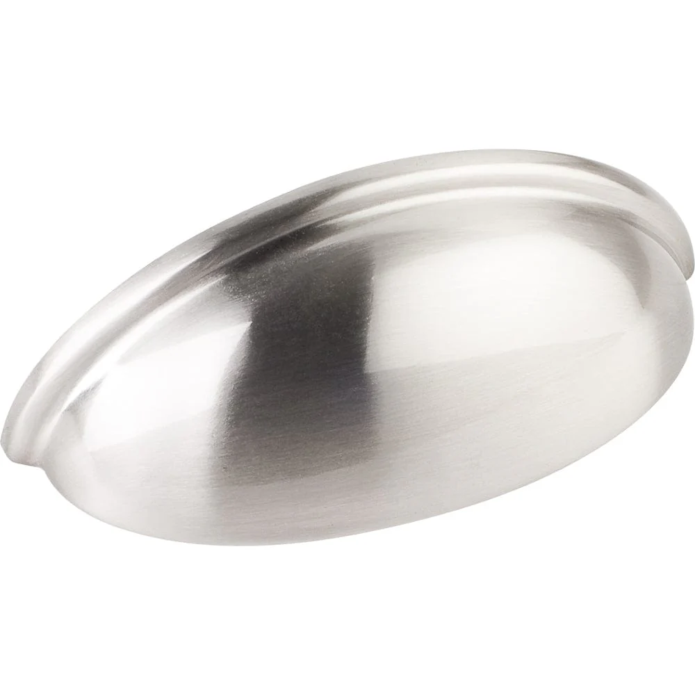 Florence Pull, 3" C/C, Satin Nickel - Image 1