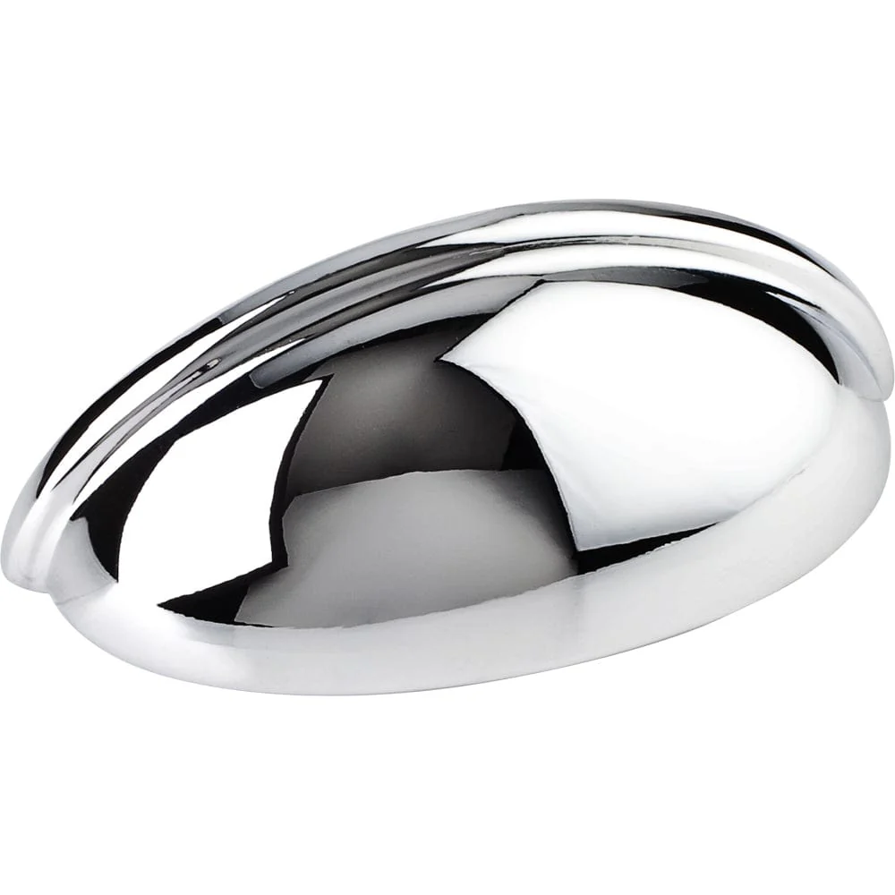 Florence Pull, 3" C/C, Polished Chrome - Image 1