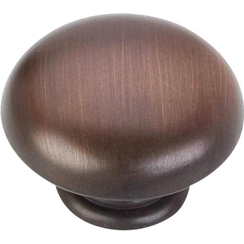 Gatsby Knob - 1-3/16" Diameter - Brushed Oil Rubbed Bronze - Image 1
