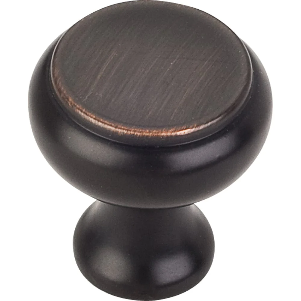 Westbury Knob, 1-1/4" Dia.,  Brushed Oil Rubbed Bronze - Image 1