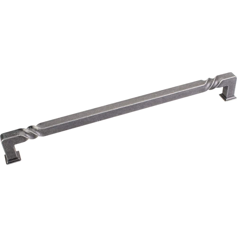 Tahoe Appliance Handle, 12" C/C, Distressed Antique Silver - Image 1