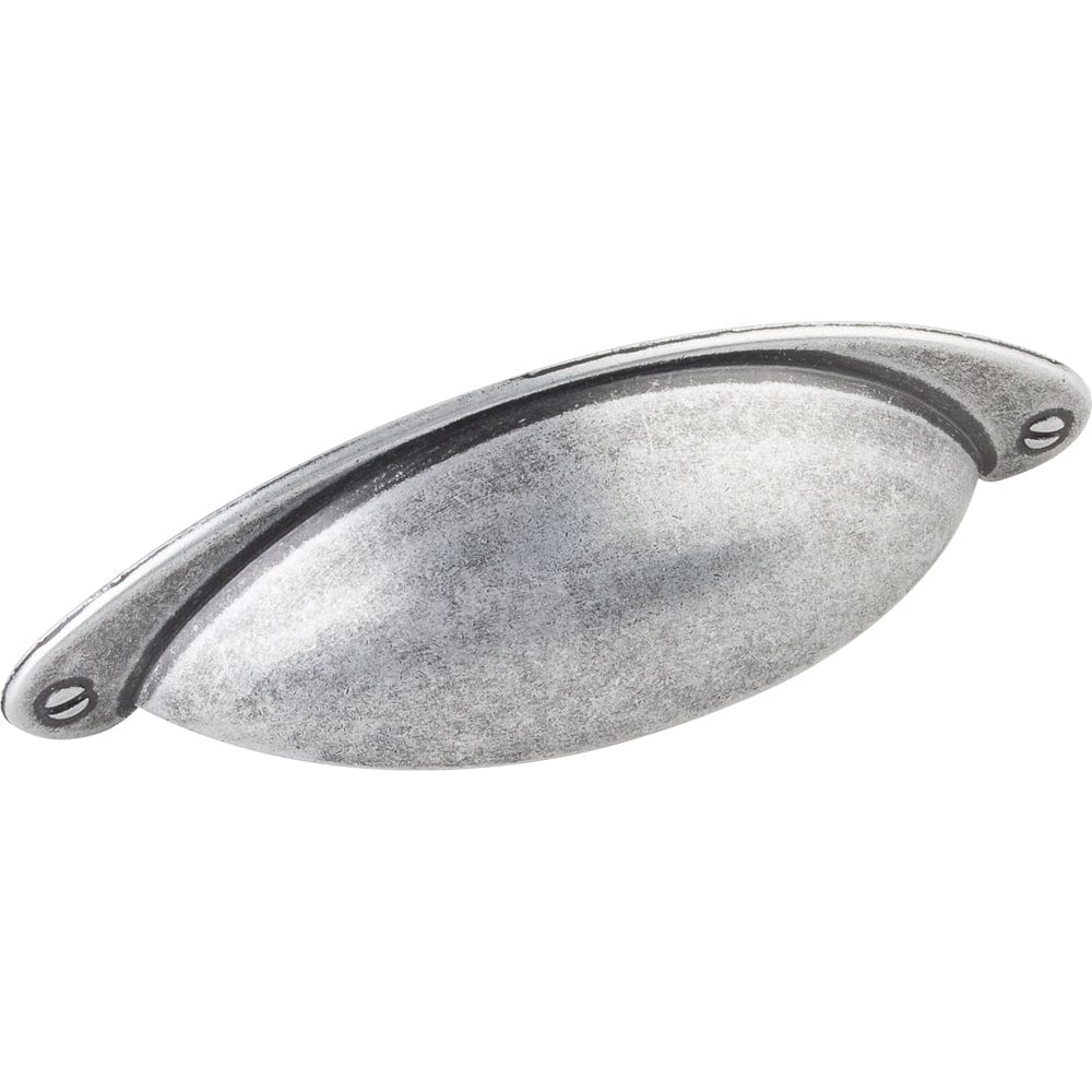 Lyon Pull, 3" C/C, Distressed Antique Silver - Image 1