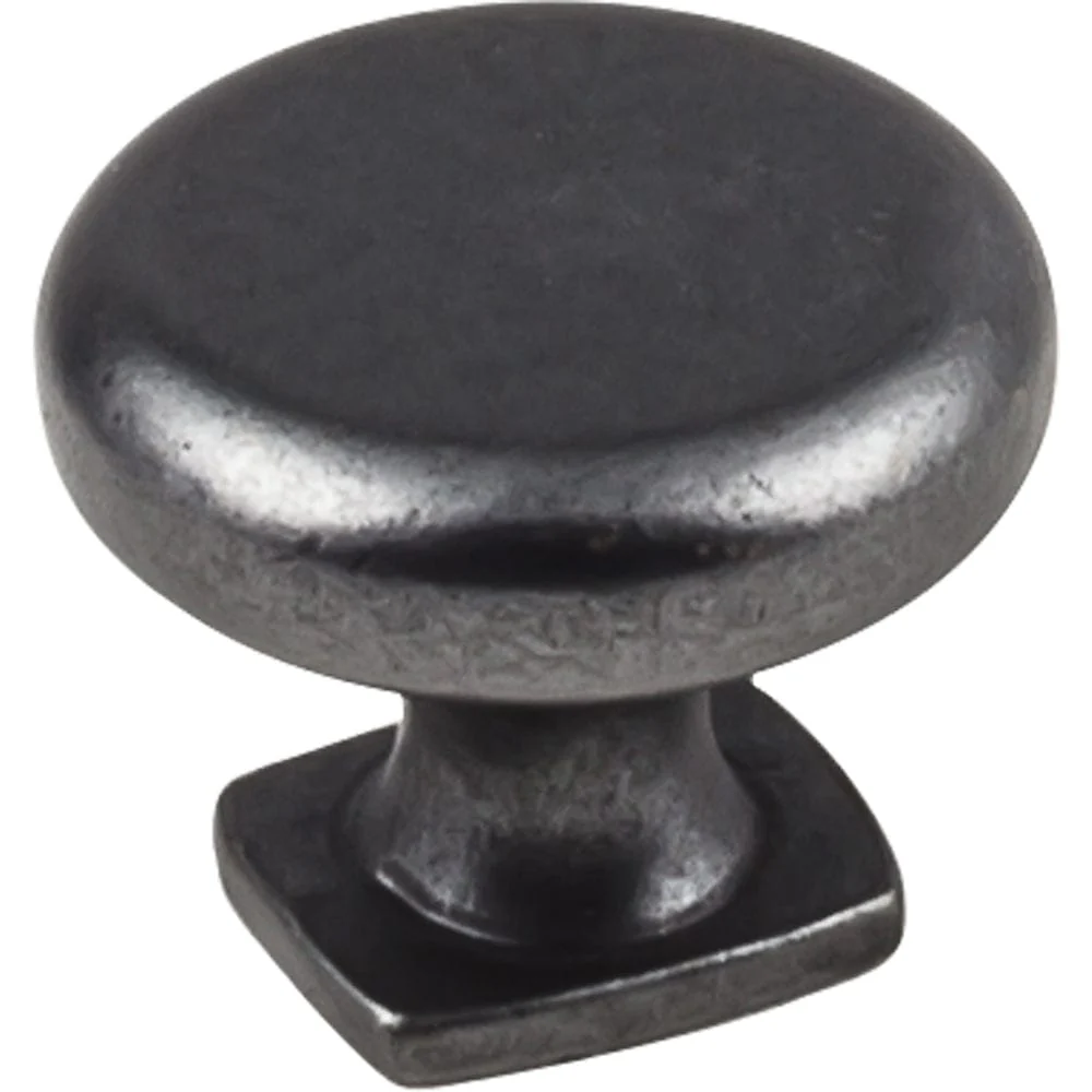 Belcastel 1 Knob, 1-3/8" Dia.,  Gun Metal - Image 2