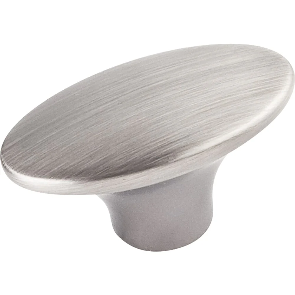Hudson Knob, 1-7/8" O.L.,  Brushed Pewter - Image 1