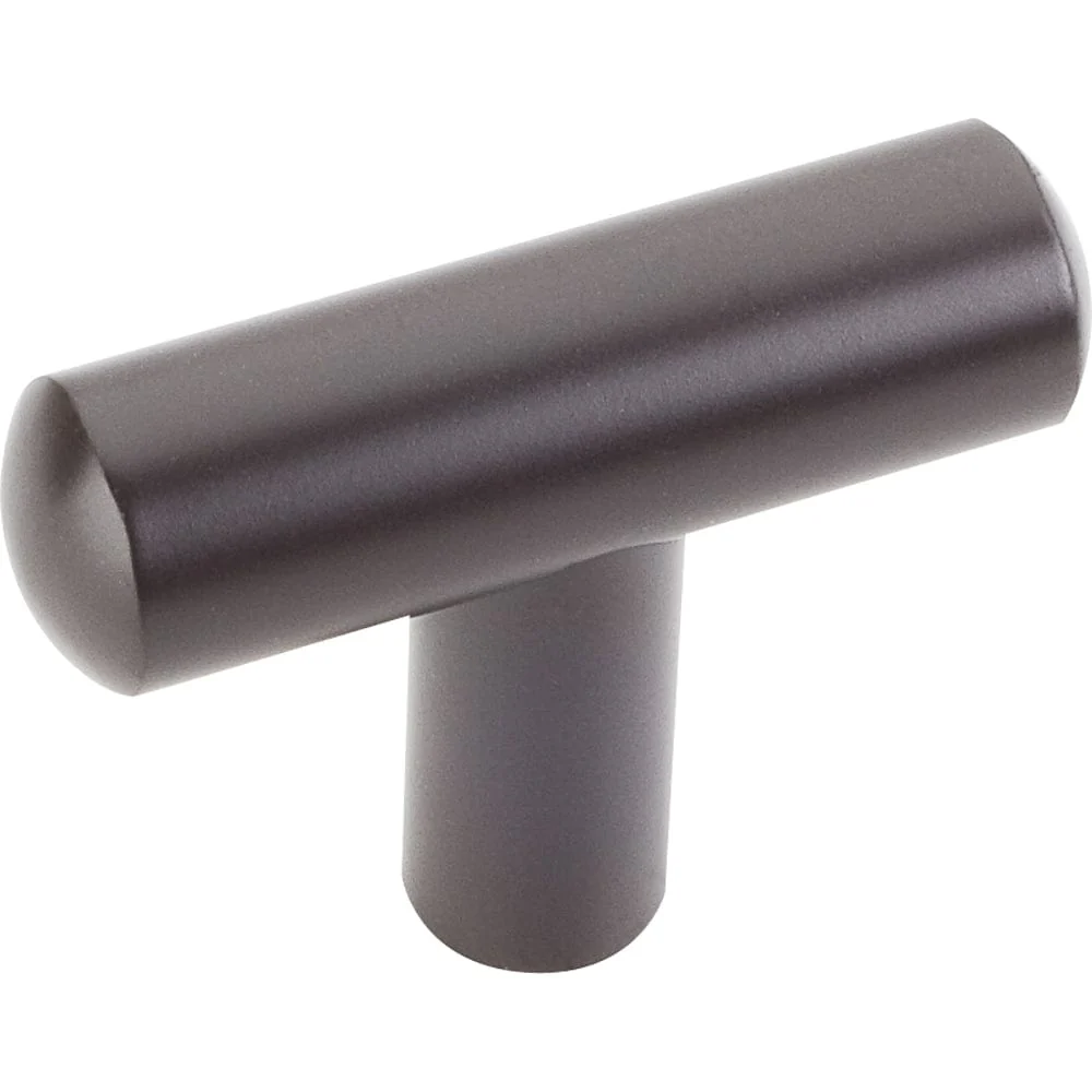 Key Largo "T" Knob, 1-7/8" O.L.,  Dark Bronze - Image 1