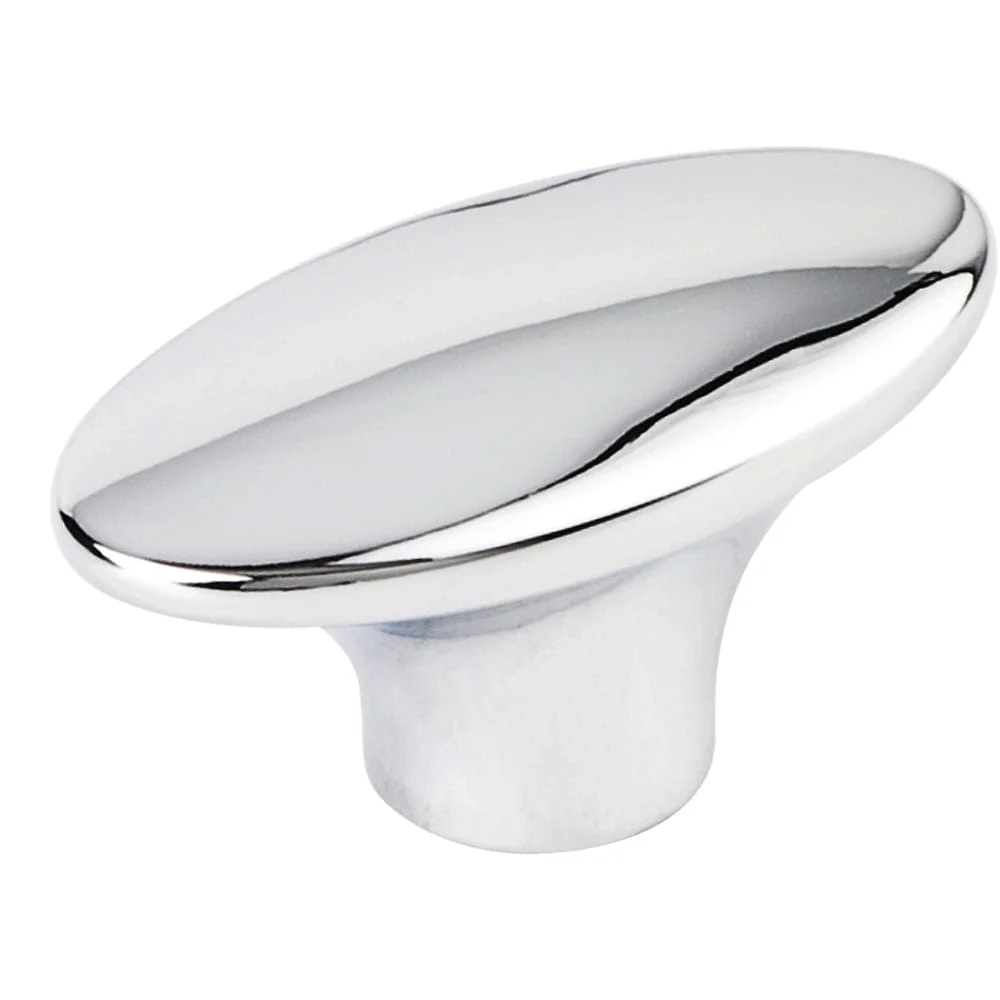 Hudson Knob, 1-7/8" O.L.,  Polished Chrome - Image 1