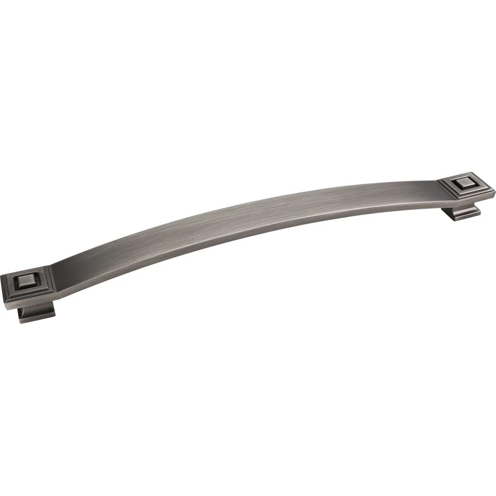 Delmar Appliance Handle, 12" C/C, Brushed Pewter - Image 1