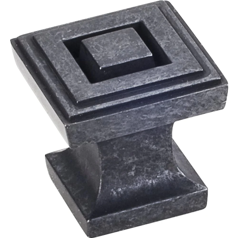 Delmar Knob 1" O.L., Gun Metal - Image 1