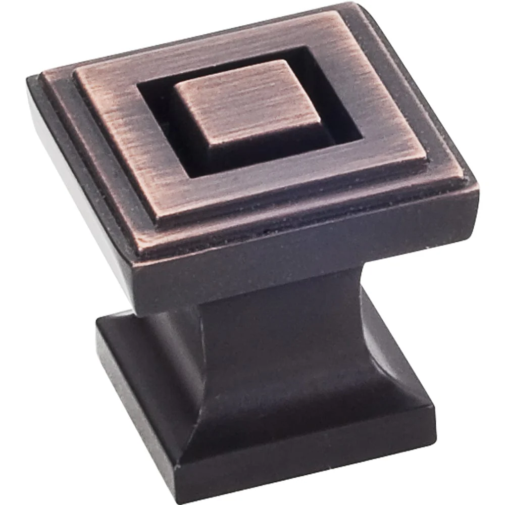 Delmar Knob 1" O.L., Brushed Oil Rubbed Bronze - Image 1