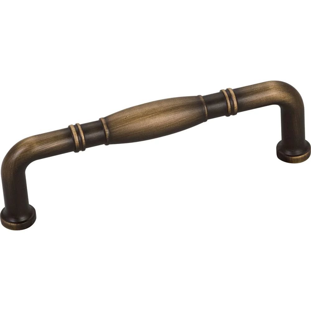 Durham Pull, 96 mm C/C, Antique Brushed Satin Brass - Image 1