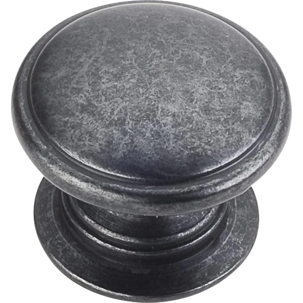 Durham Knob, 1-1/4" Dia.,  Gun Metal - Image 2