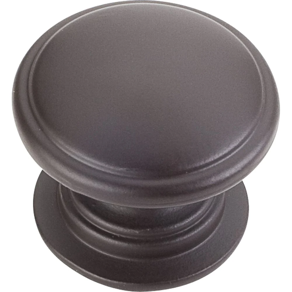 Durham Knob, 1-1/4" Dia.,  Dark Bronze - Image 1