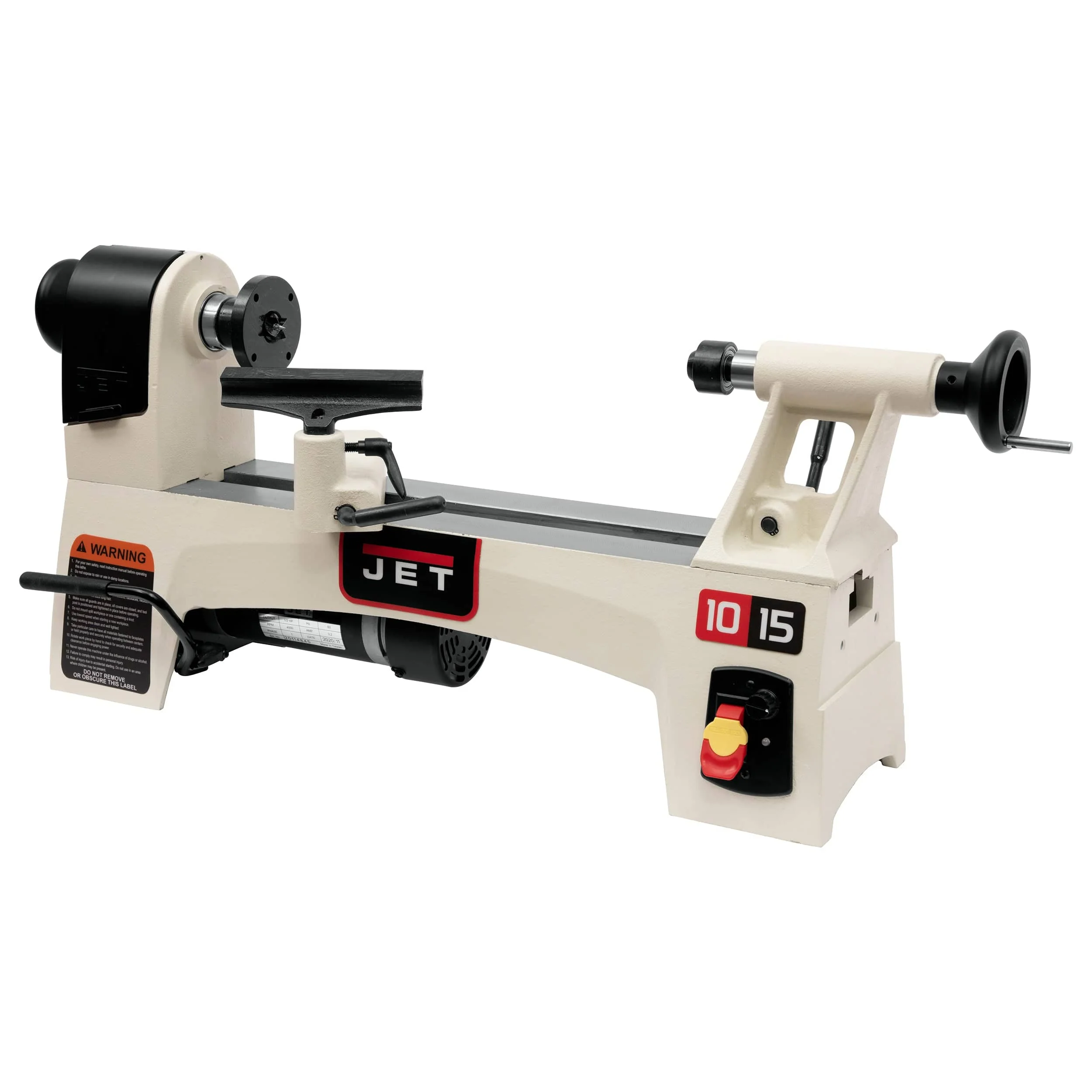 Variable Speed Mini Lathe - 10" x 15" - 1/2 HP 1 Ph 115V - 1015VS - Image 1