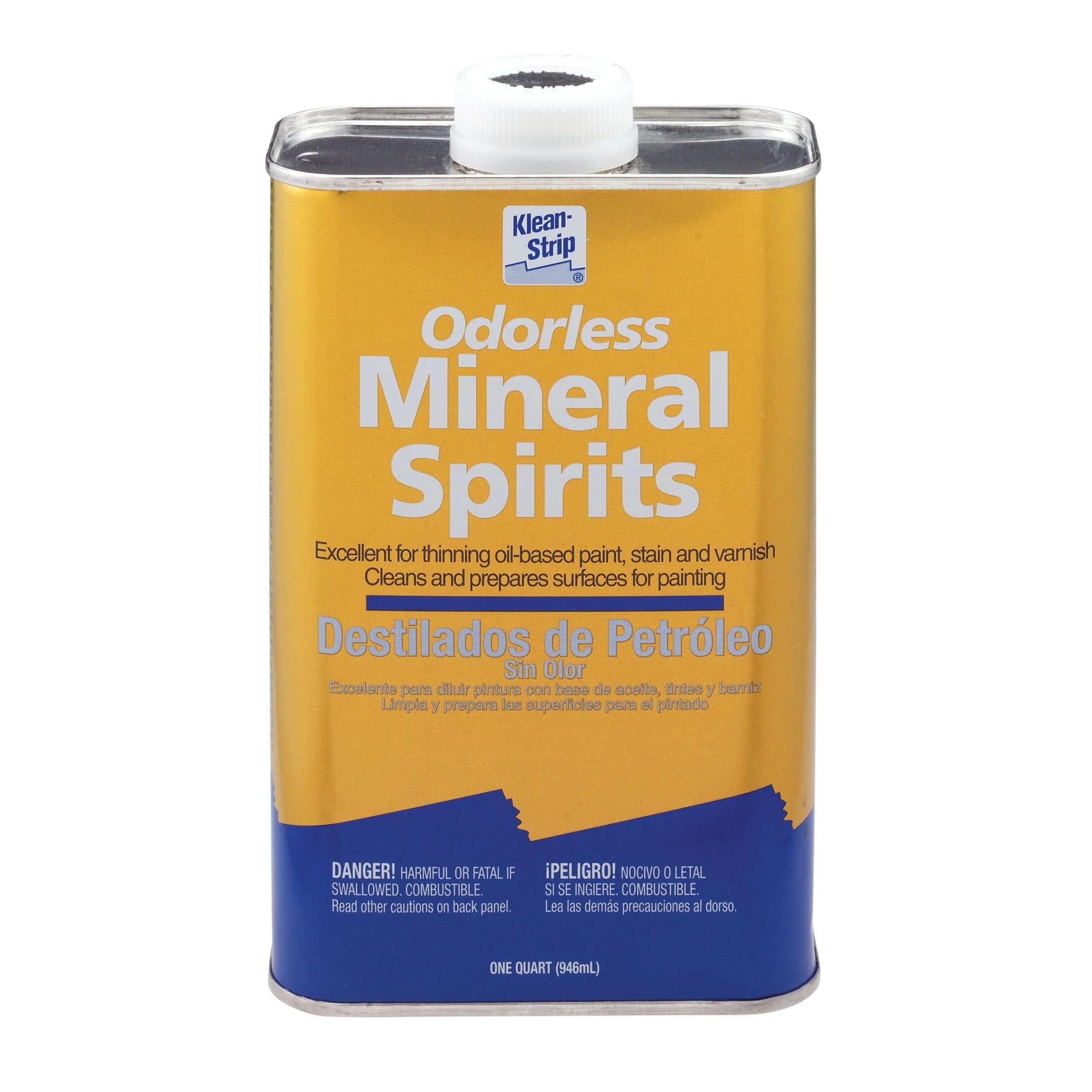 Mineral Spirits – Odorless – Solvent – Quart