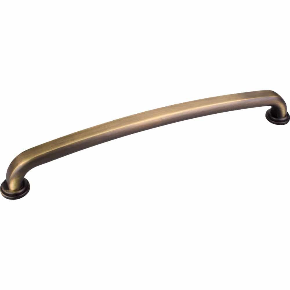 Bremen 1 Appliance Handle, 12" C/C, Antique Brushed Satin Brass - Image 1