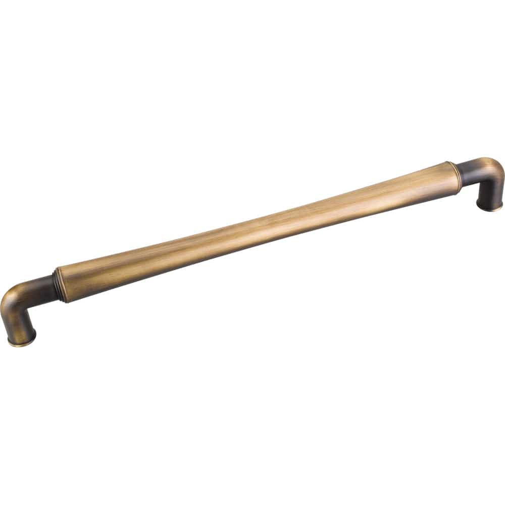Bremen 2 Appliance Handle, 12" C/C, Antique Brushed Satin Brass - Image 1