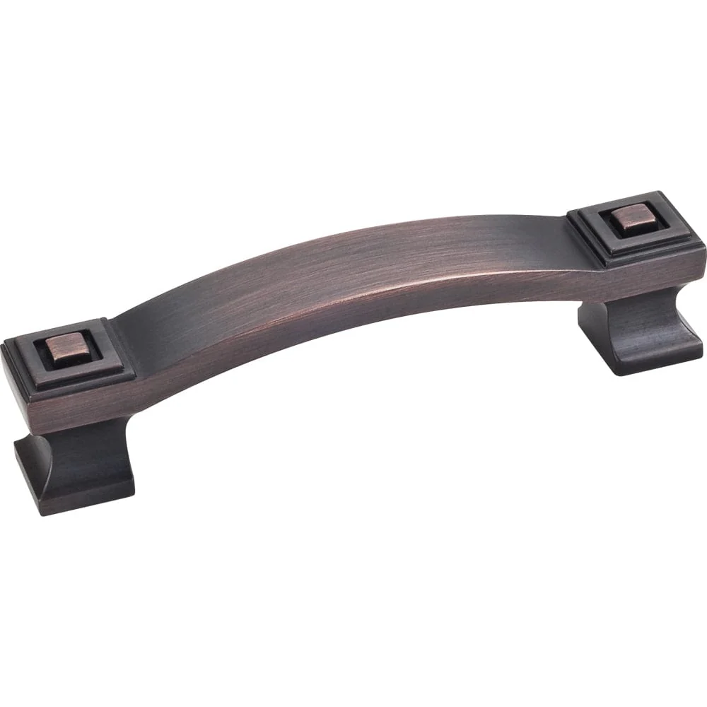 Delmar Pull, 96 mm C/C, Brushed Oil Rubbed Bronze - Image 1