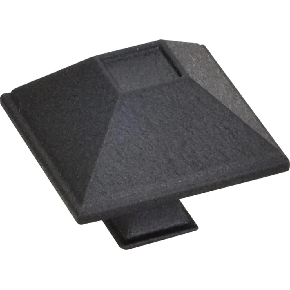 Tahoe Knob, 1-1/2" O.L., Black - Image 1