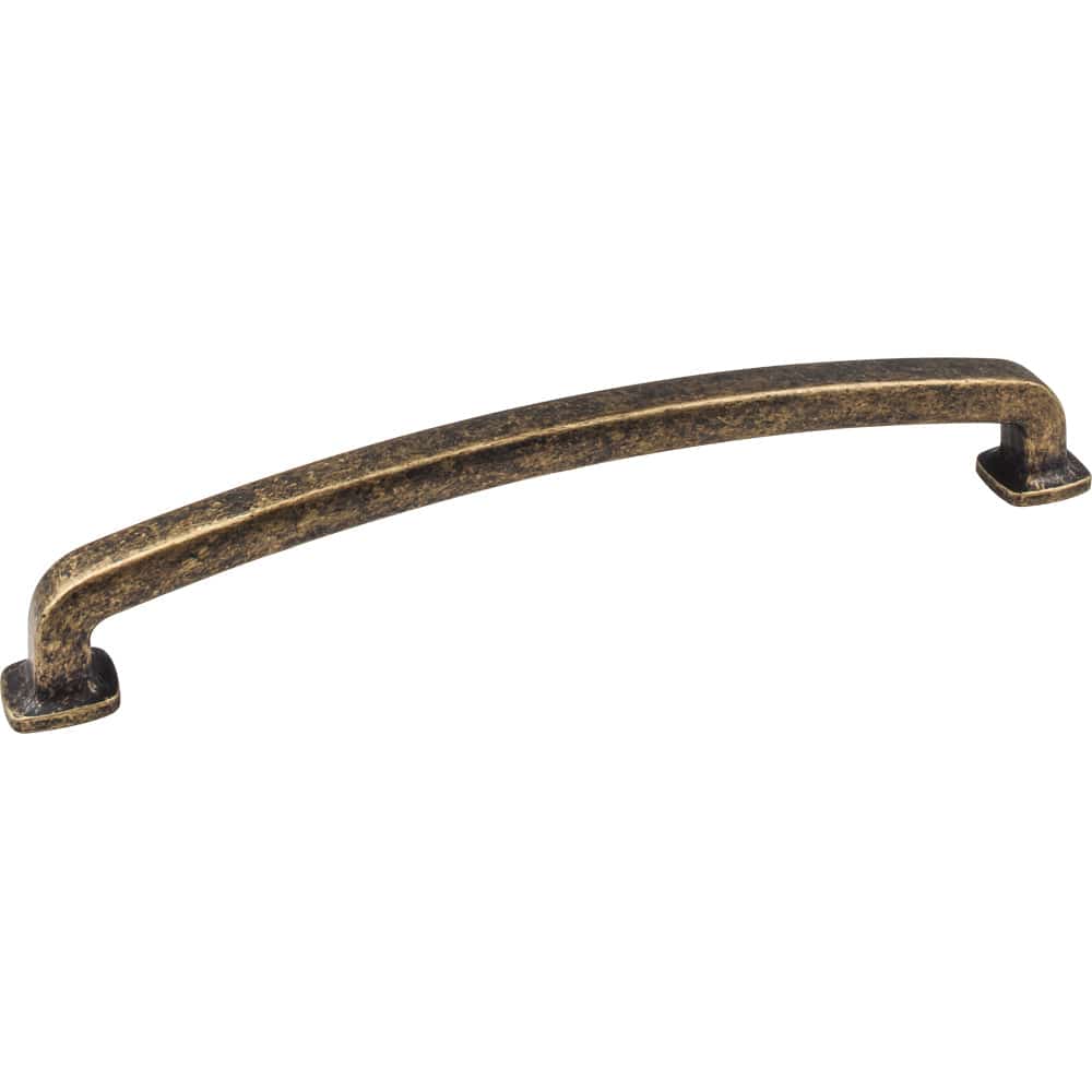 Belcastel 1 Appliance Handle, 12" C/C, Distressed Antique Brass - Image 1
